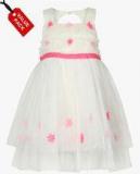 Nauti Nati Off White Party Dress Girls