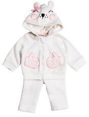 Nauti Nati Off White Track Suit Girls