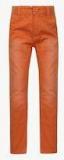 Nauti Nati Orange Solid Trouser Boys