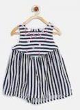 Nauti Nati White Striped Casual Top Girls