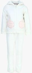 Nauti Nati White Track Suit Girls