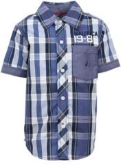 Nautica Navy Blue Casual Shirts Boys