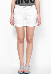 Nautica Sail White Shorts Women