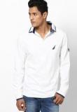 Nautica White Polo T Shirt Men