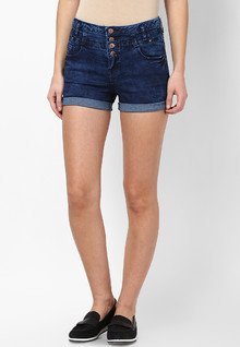 New Look Navy Blue Shorts women