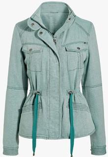 Next Aqua Blue Four Pocket Jacket women