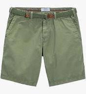 Next Belted Chino Shorts Men