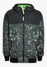 Next Black Paint Splatter Bomber Jacket Boys