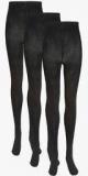 Next Black School Tights Three Pack Girls