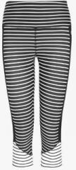 Next Black Striped Capri women