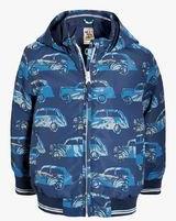 Next Blue Car Print Bomber Jacket Boys