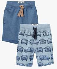 Next Blue Car Shorts Two Pack boys