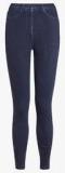 Next Blue Jersey Denim Jeggings Women