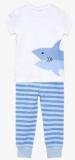 Next Blue Shark Snuggle Fit Pyjamas Boys