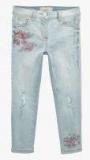 Next Blue Slim Fit Mid Rise Jeans Girls