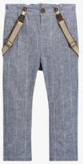 Next Blue Striped Trouser With Braces boys