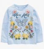 Next Butterfly Print Casual Top Girls