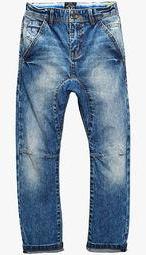 Next Denim Light Blue Drop Crotch Jeans Boys