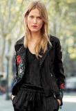 Next Embroidered Pu Jacket Women