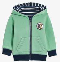 Next Green Reversible Zip Through Jacket boys