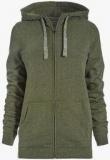 Next Green Zip Through Hoody Women