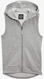 Next Grey Longline Gilet Boys