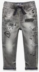 Next Grey Printed Jeans boys