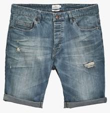 Next Light Blue Denim Shorts men