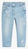 Next Light Blue Embroidered Jeans Girls