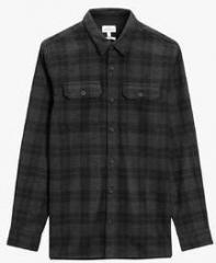 Next Long Sleeve Check Overshirt men