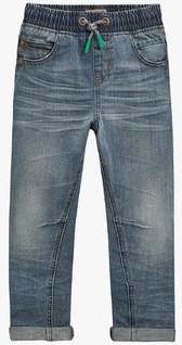 Next Mid Blue Elastic Waist Pull On Jeans boys