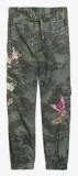 Next Multicoloured Camo Embroidered Utility Trousers girls