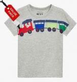 Next Multicoloured Short Sleeve Train T Shirts Three Pack Boys