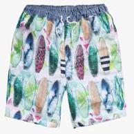 Next Multicoloured Surfboard Print Swim Shorts boys