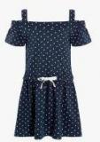 Next Navy Blue Casual Dress girls