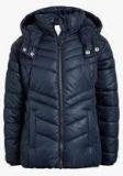 Next Navy Blue Short Padded Jacket Girls