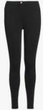 Next Navy Blue Solid Leggings Women