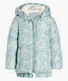 Next Olive Frill Hem Padded Jacket Girls