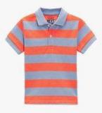 Next Orange Short Sleeve Polo Shirt Boys