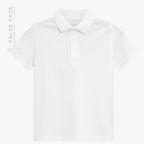 Next Pack Of 2 White Polo shirts boys