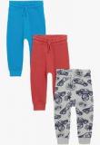 Next Pack Of 3 Car All Over Print Joggers Boys