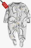 Next Pack Of 3 Multicoloured Dreamer Elephant Night Suits Boys