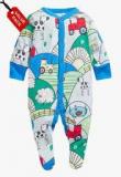 Next Pack Of 3 Multicoloured Tractor Print Sleepsuits Boys