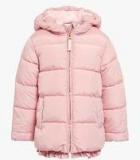 Next Pink Frill Hem Padded Jacket Girls