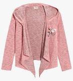 Next Pink Jersey Cardigan Girls