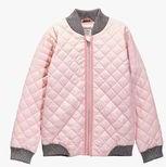 Next Pink Quilted Bomber Girls