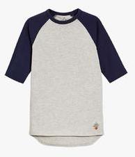 Next Raglan 3/4 Sleeve Top boys