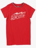 Next Red Awesome Print T Shirt Boys