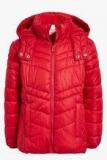 Next Red Short Padded Jacket Girls