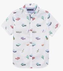 Next Short Sleeve Car Print Shirt boys